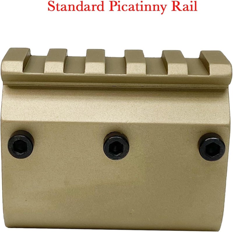 FSI Barrel Mount with Picatinny Rail for Laser Flashlight - Image 2